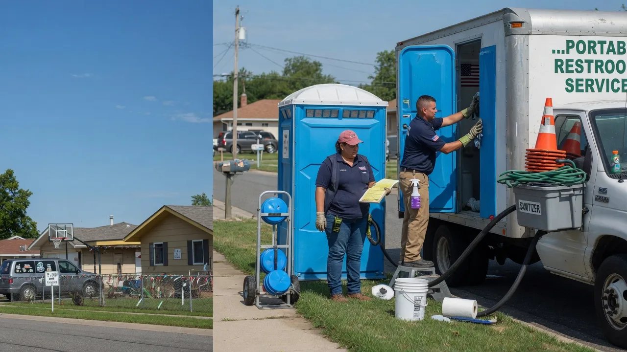 Portable Toilet Rental in Elmwood, WI near me